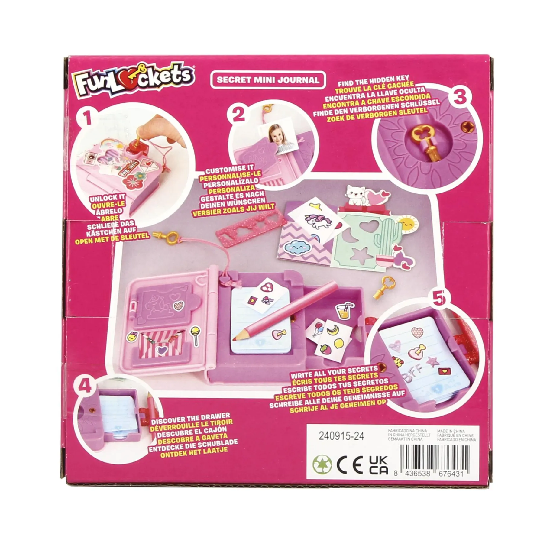 Dagboeken>Jumbo funlockets geheim mini dagboek