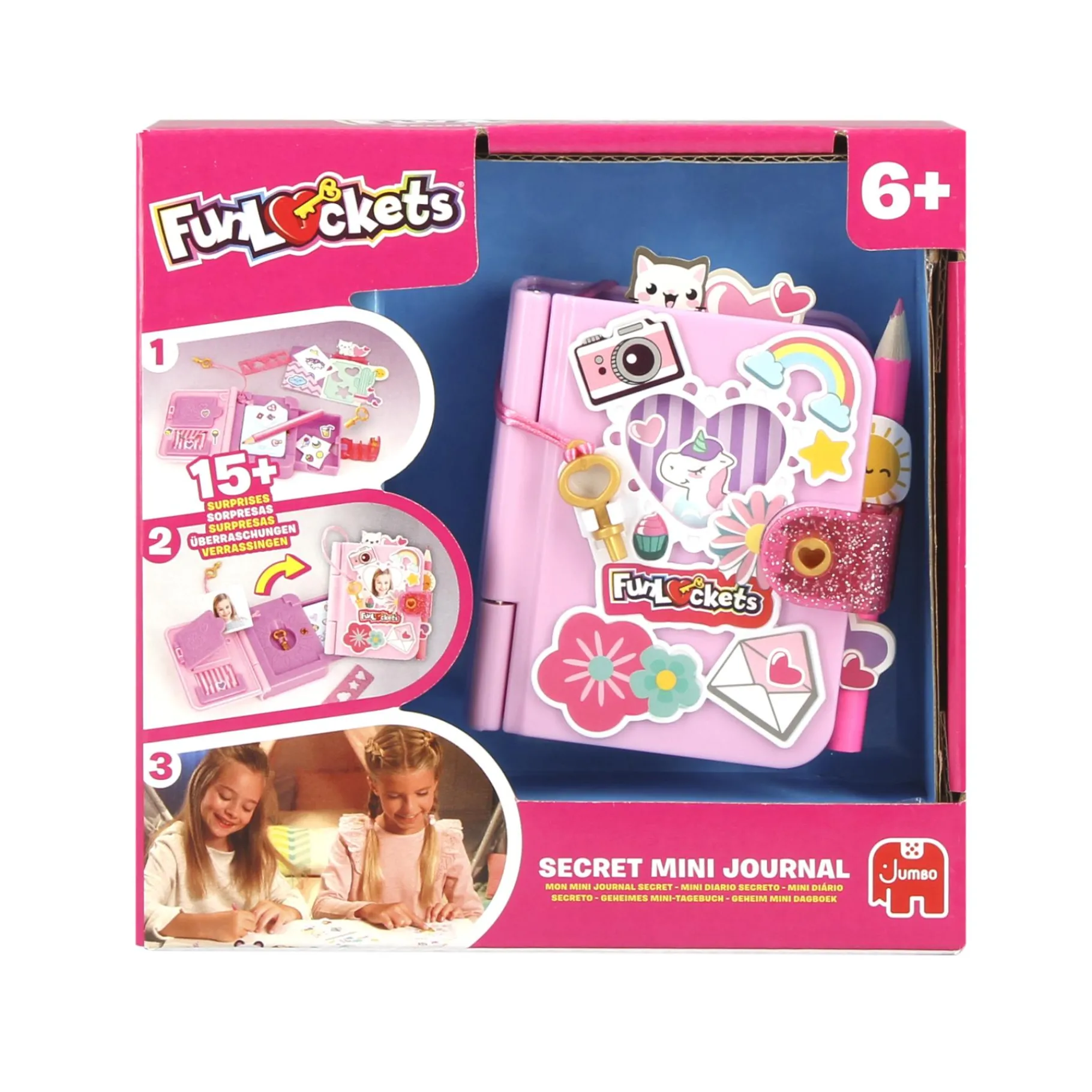 Dagboeken>Jumbo funlockets geheim mini dagboek