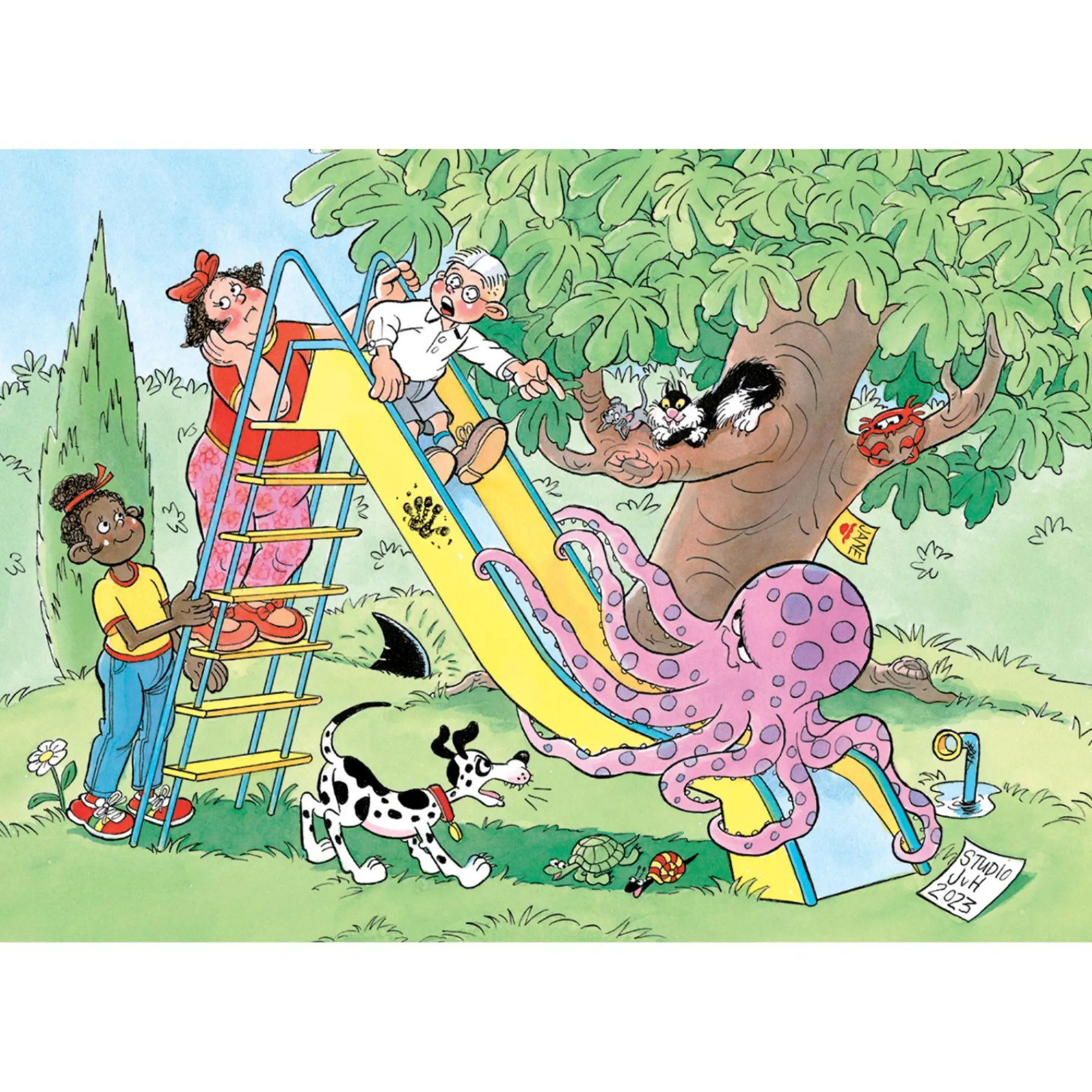 Legpuzzels> JvH Junior De Gladde IJsbaan 150 stukjes