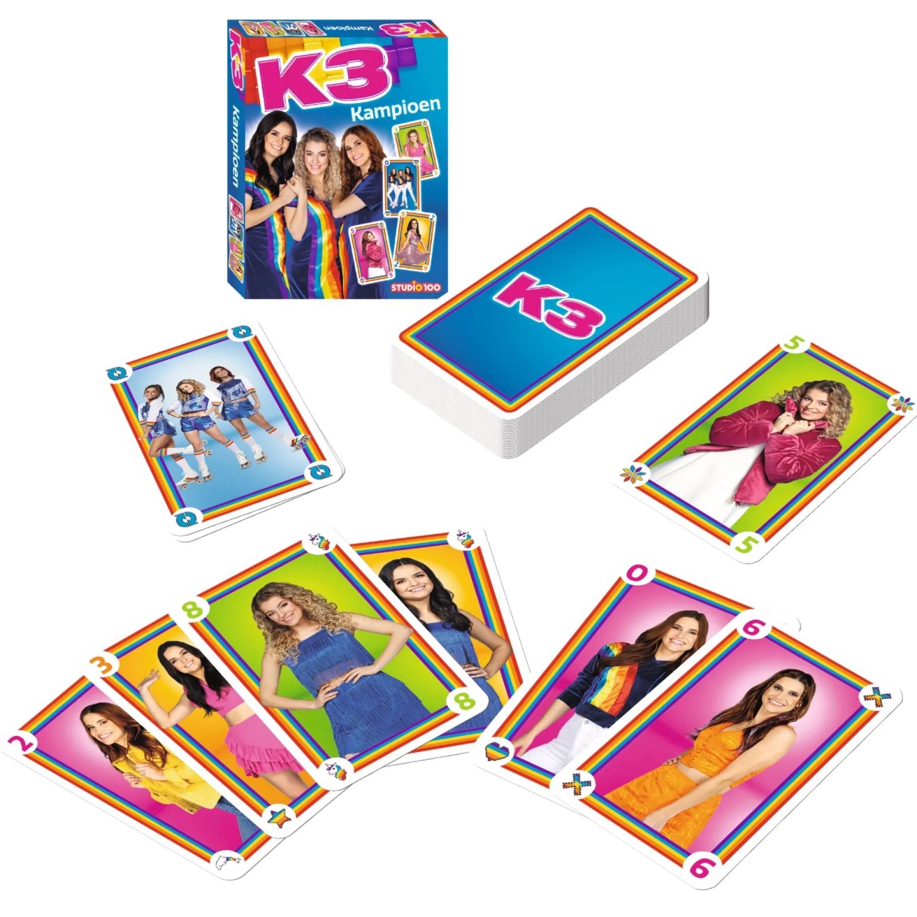 Kaartspellen>Studio 100 K3 Kampioen - Kaartspel
