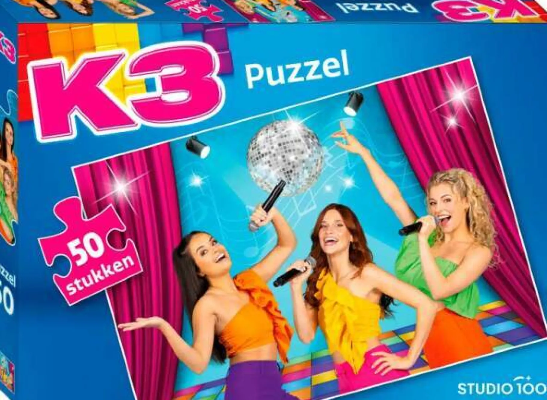 Legpuzzels> K3 Puzzel 50 Stuks Alle Kleuren