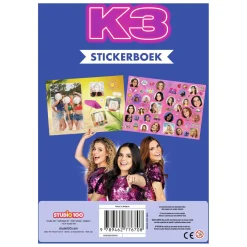 Stickers>Studio 100 K3 Stickerboek Vleugels