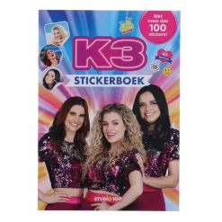 Stickers></noscript>Studio 100 K3 Stickerboek Vleugels
