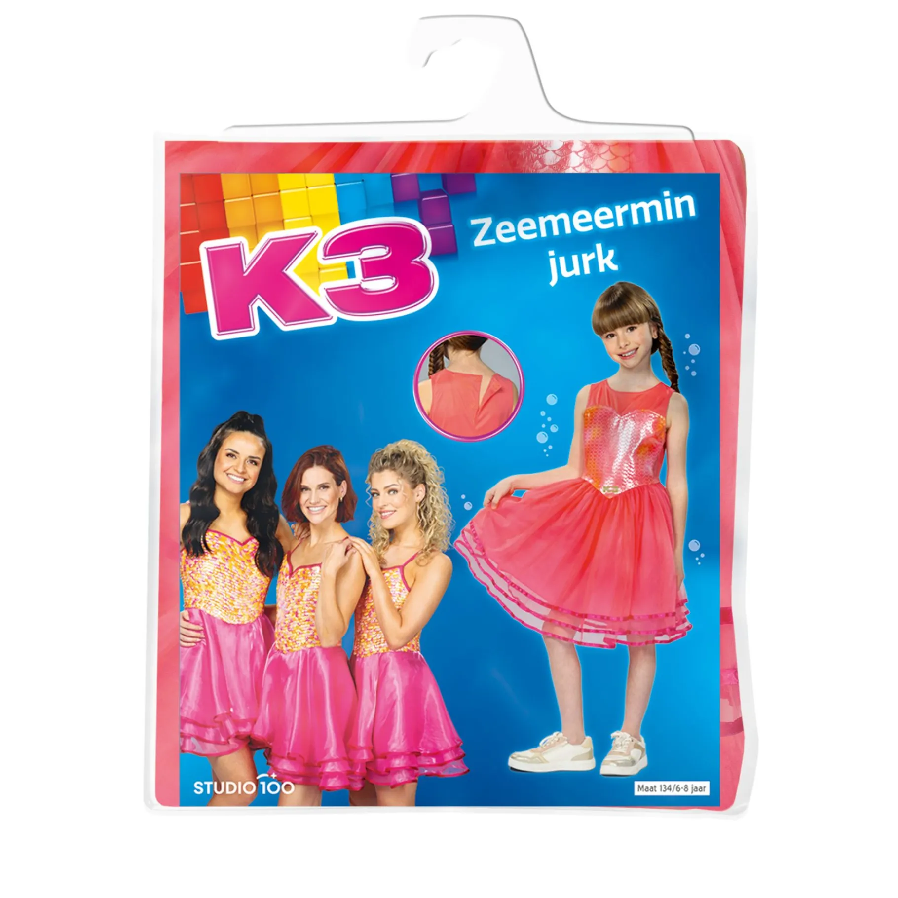 Meisjes|Verkleden> K3 Verkleedjurk Film 6-8 Jaar