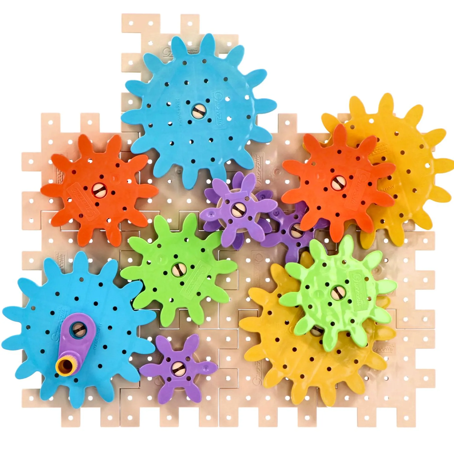 Jongens|Bouwstenen>Quercetti Kaleidogears playeco