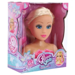 Kapkop> Kapkop Glimma Girlz 22 Cm 18 Delig