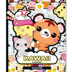 Kleurboeken> Kawaii Kleurboek Snacktime