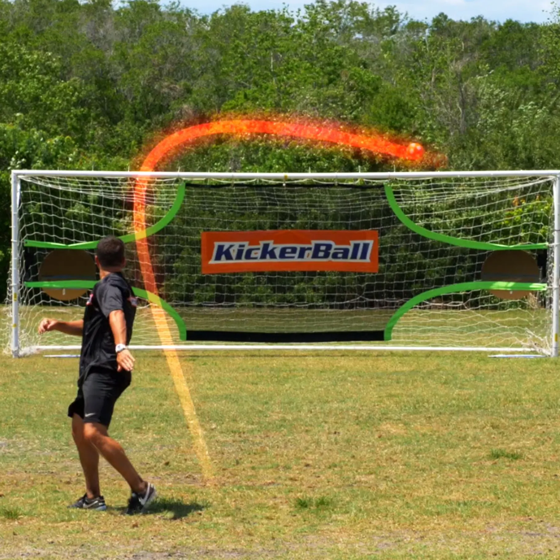Speelballen>Kickerball Voetbal oranje maat 4