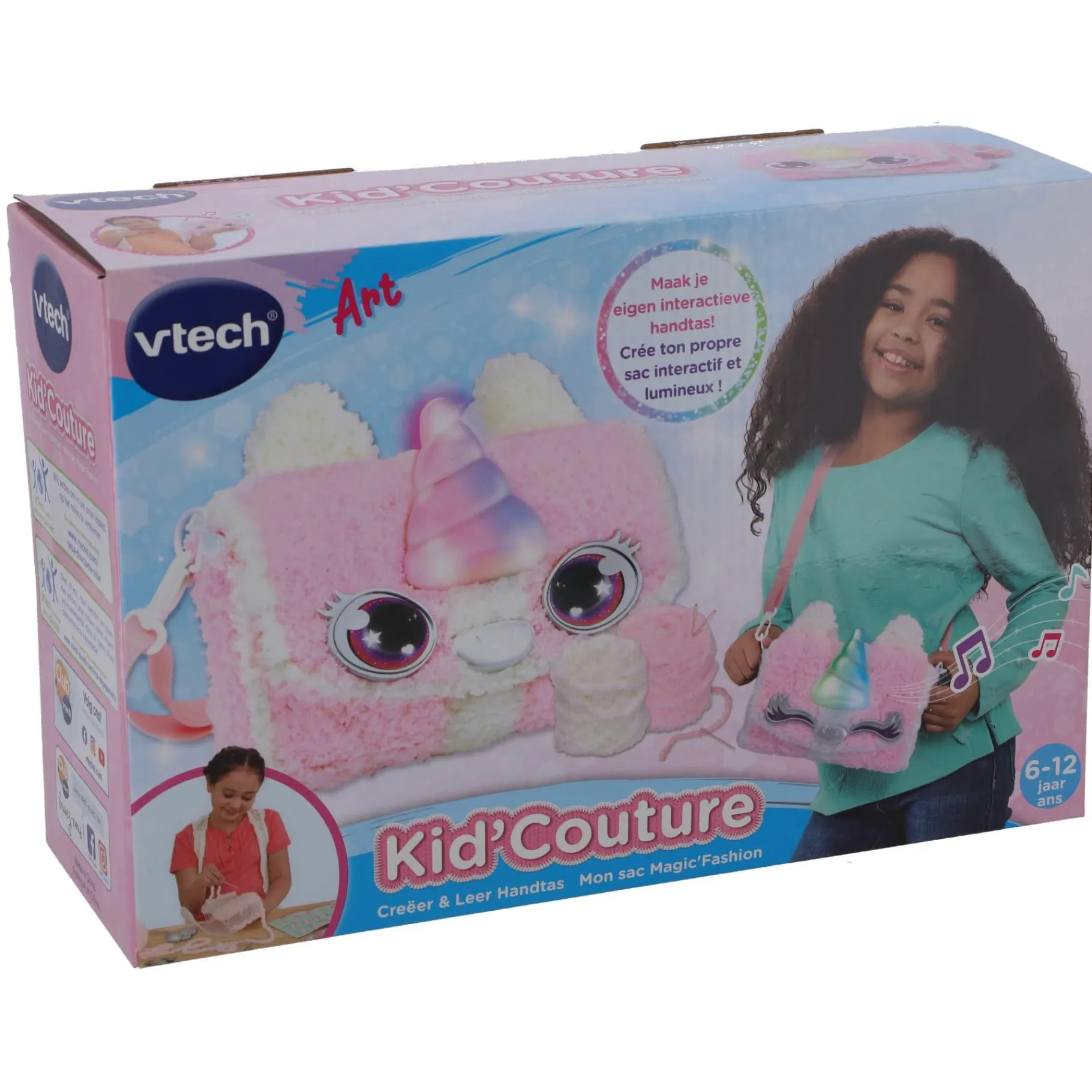 Knutselsets> Kid'Couture Unicorn Creëer & Leer Handtas
