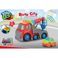 Jongens> Kiddy Go sleepwagen met licht en geluid 19,5 cm