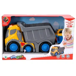 Voertuigen|Baby Voertuigen> KiddyGo dump truck met licht en geluid 31 cm