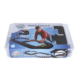 Racebanen> Kids Globe autobaan wegdelen 18 delig 307,5 cm