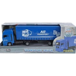 Auto's|Jongens> Kids Globe Man vrachtwagen met oplegger 30cm