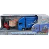 Auto's|Jongens> Kids Globe Man Vrachtwagen 17cm met vorkheftruck  10 cm