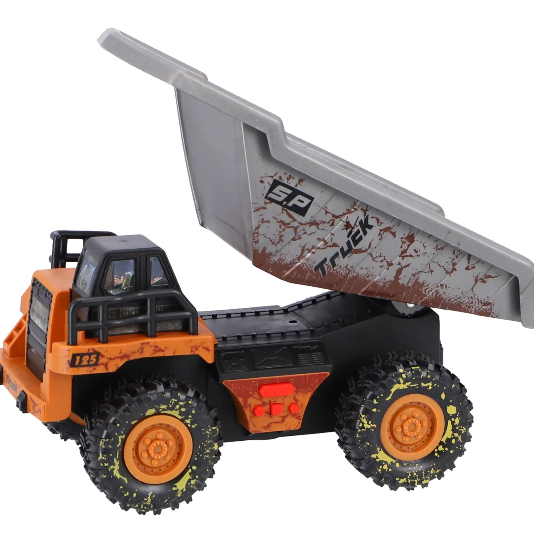 Voertuigen|Jongens> Kiepwagen Constructie Met Licht En Geluid