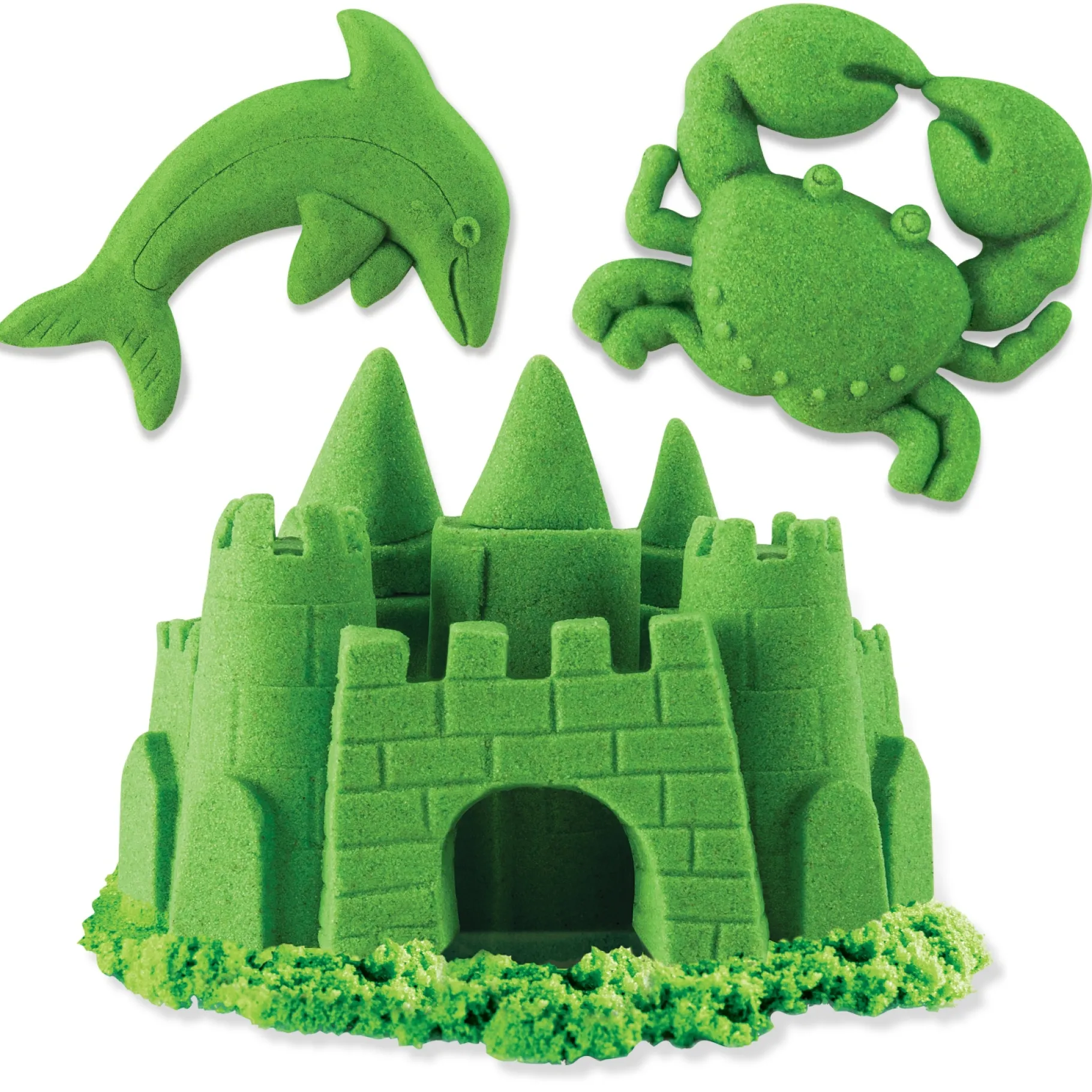 Speelzand|Speelmais>Spinmaster Kinetic Sand Colour Sand Bag Green (907 G)