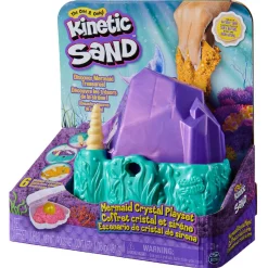 Speelzand|Speelmais>Spinmaster Kinetic Sand Mermaid Crystal Playset