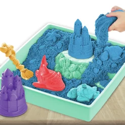 Speelzand|Speelmais>Spinmaster Kinetic Sand Sand Box Blue