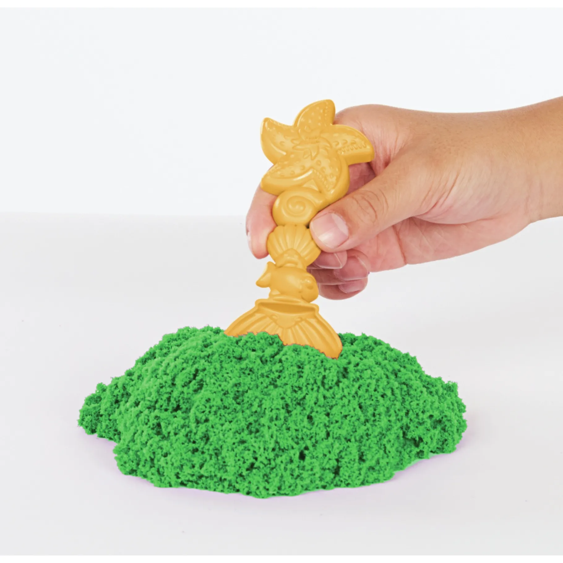 Speelzand|Speelmais>Spinmaster Kinetic Sand Sand Box Green