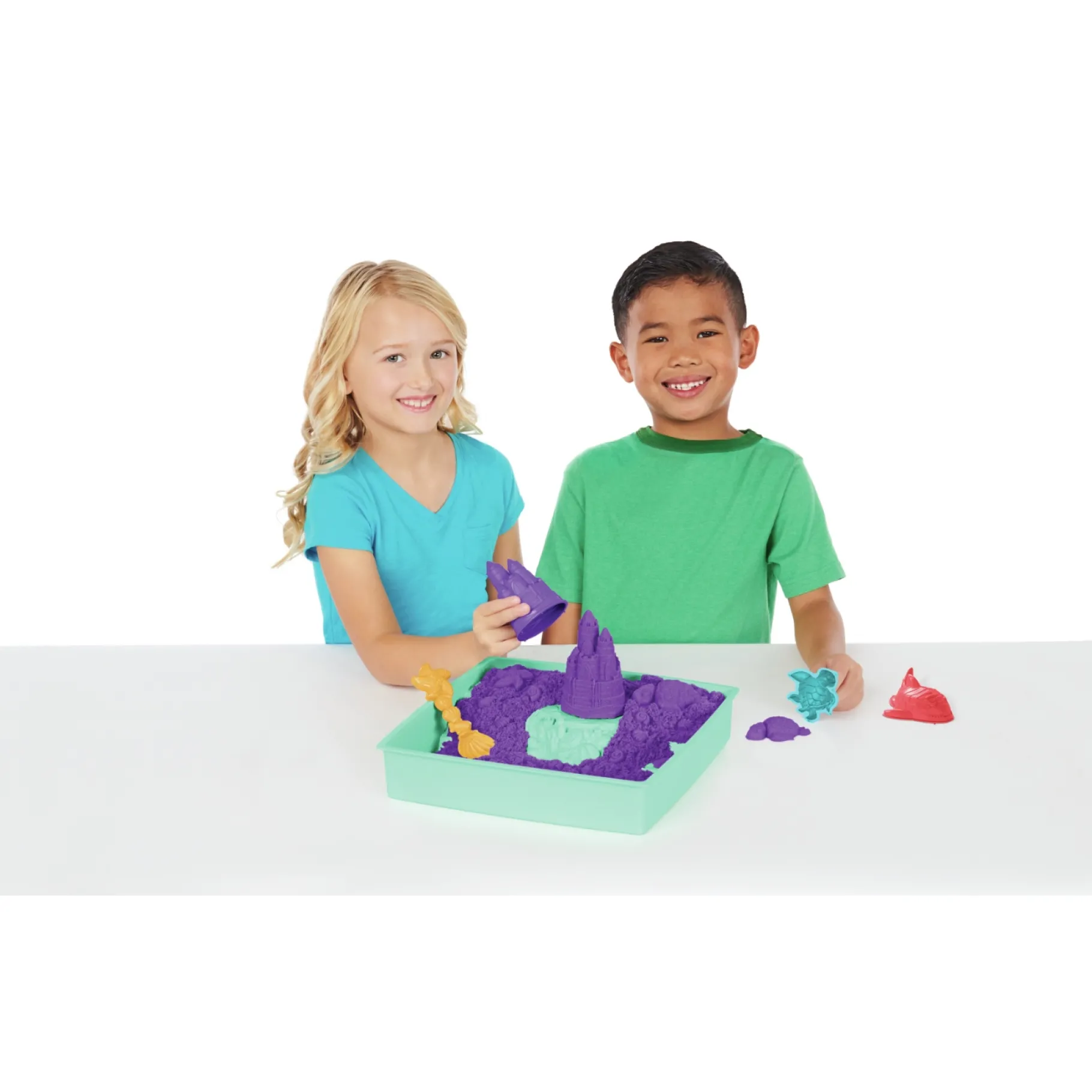 Speelzand|Speelmais>Spinmaster Kinetic Sand Sand Box Purple