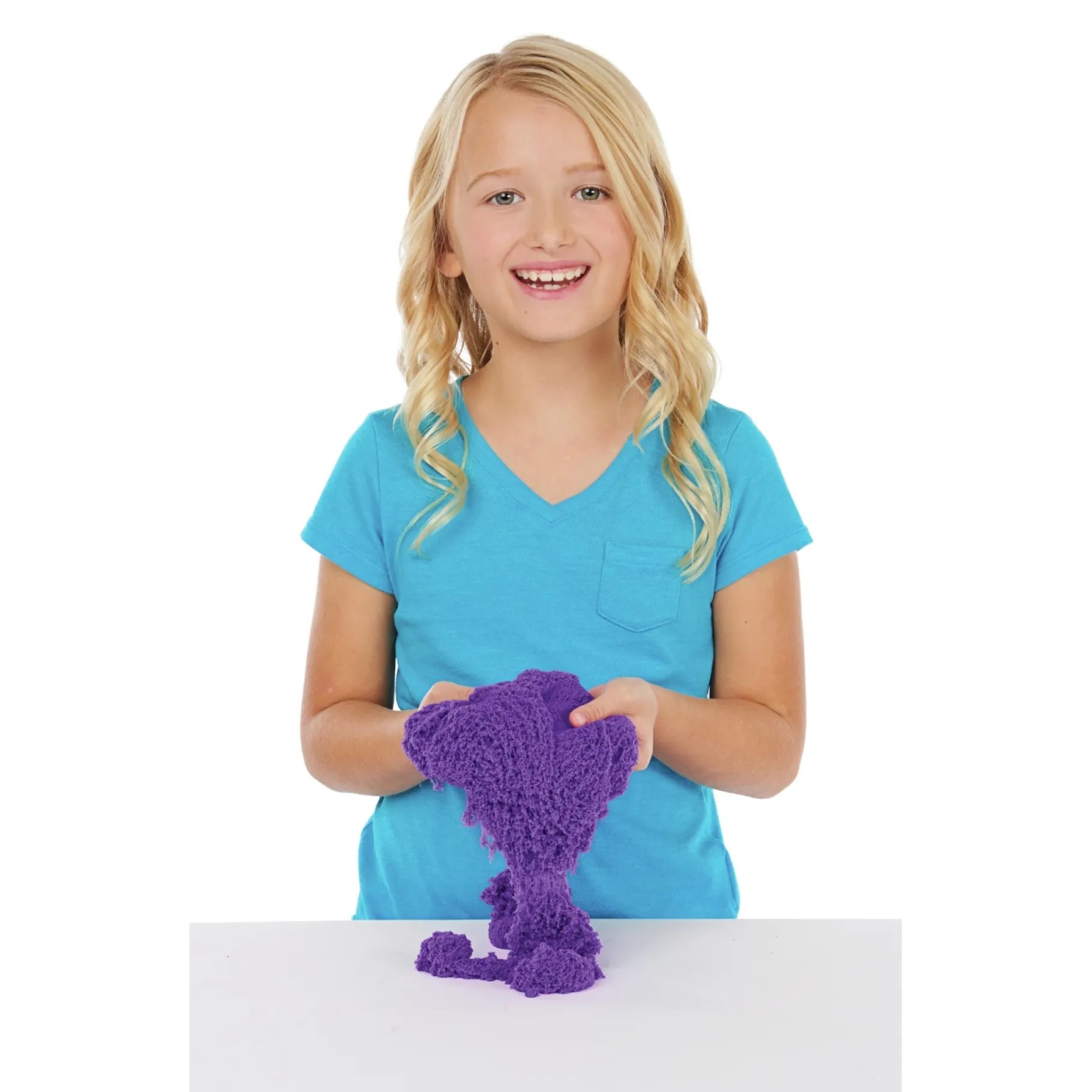 Speelzand|Speelmais>Spinmaster Kinetic Sand Sand Box Purple