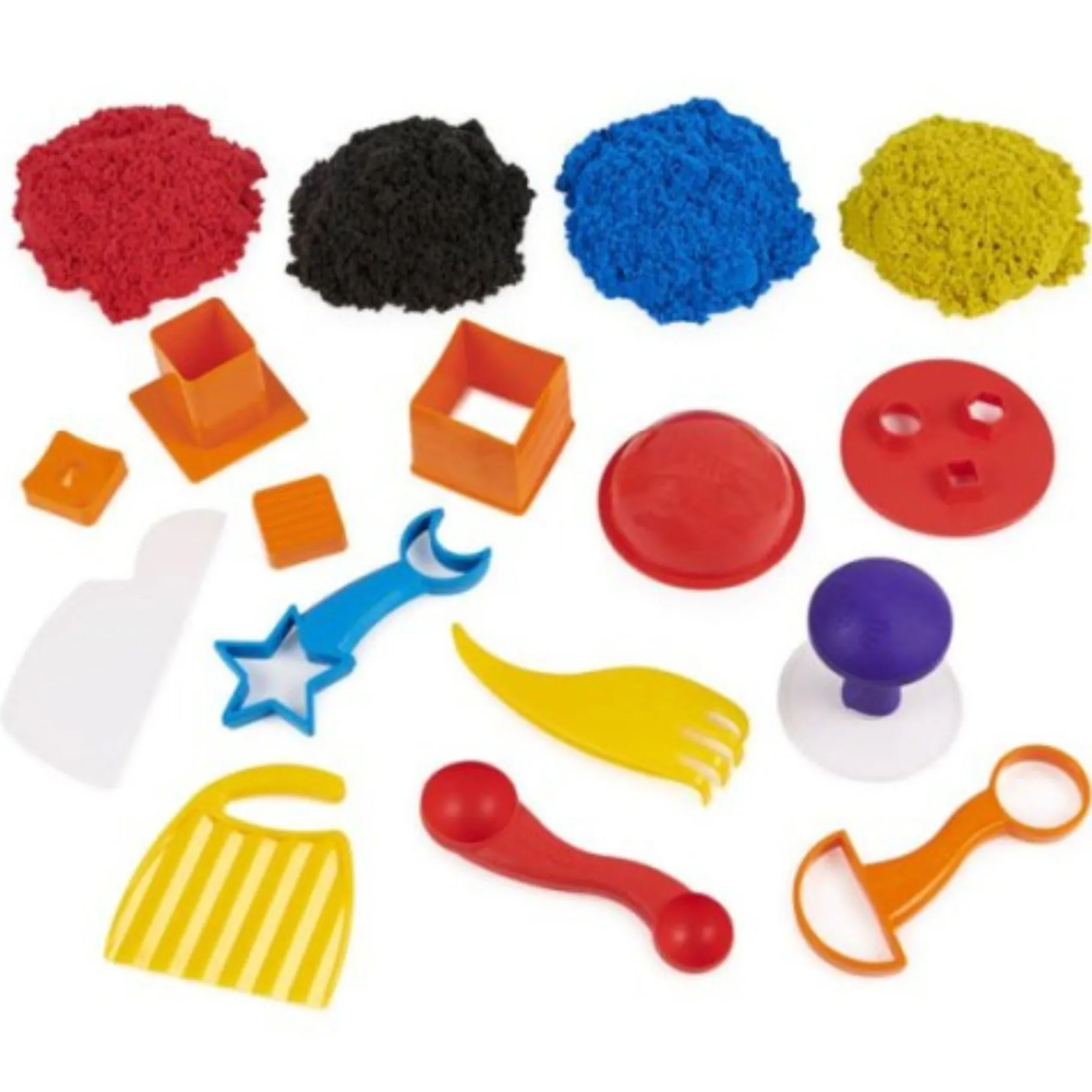 Speelzand|Speelmais> Kinetic Sand Sand Factory Set Pk4