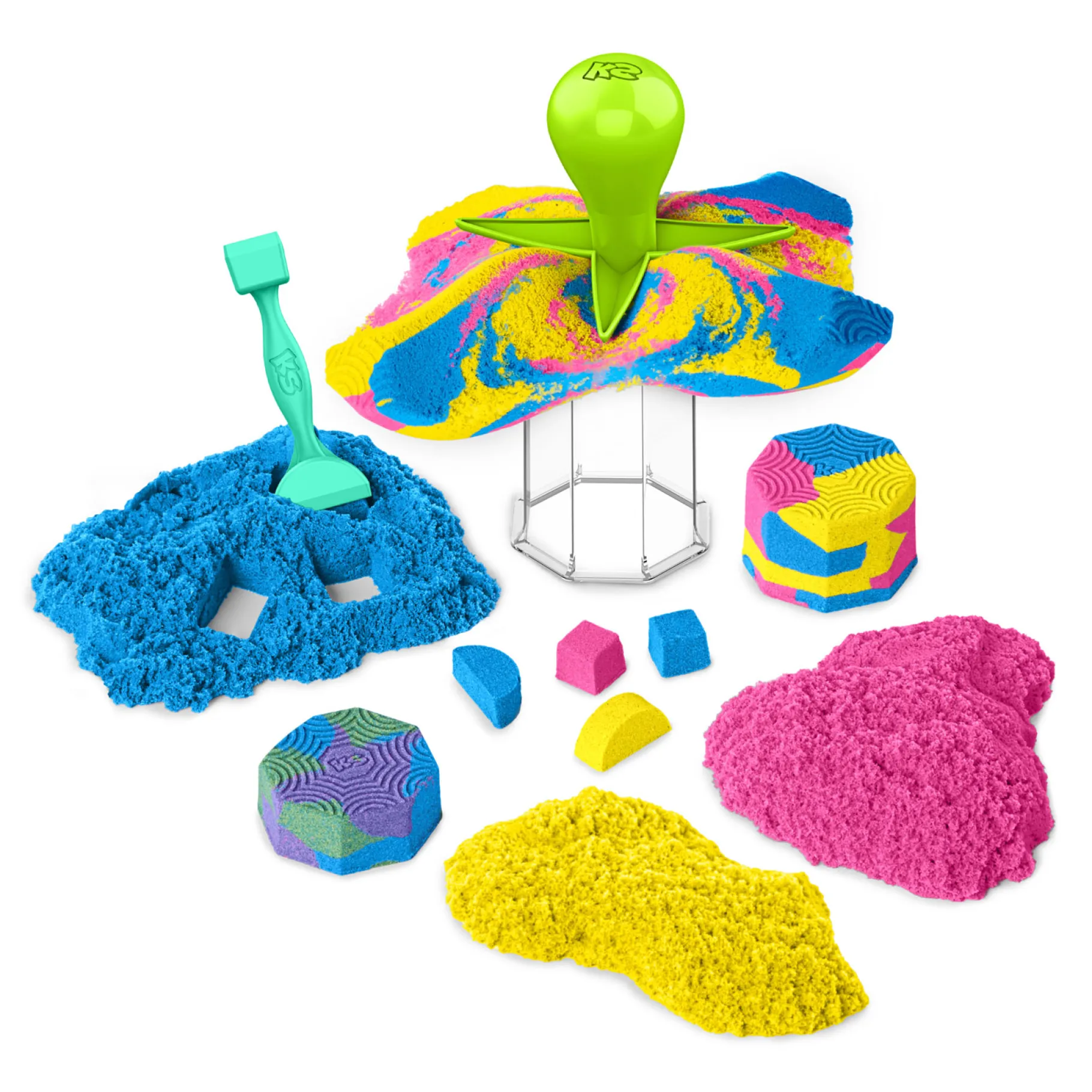 Speelzand|Speelmais>Spinmaster Kinetic Sand Squish N' Create