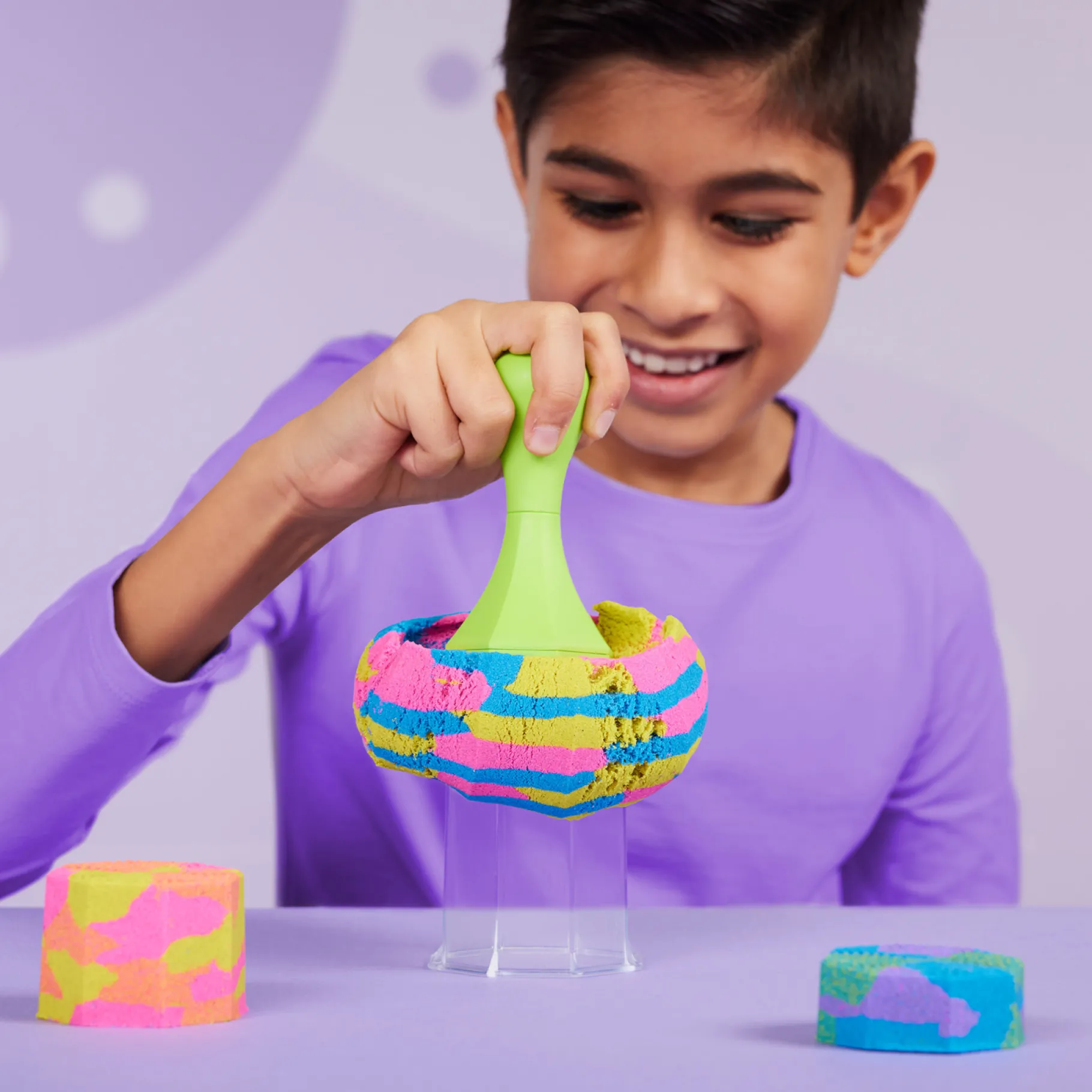 Speelzand|Speelmais>Spinmaster Kinetic Sand Squish N' Create