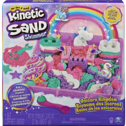 Speelzand|Speelmais>Spinmaster Kinetic Sand Unicorn Kingdom Playset