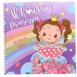 Kleurboeken> Kleur Doeboek Ik Hou Van Prinsessen