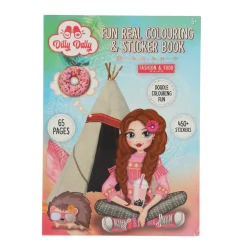 Kleurboeken> Kleur- En Stickerboek Dilly Dally 2 Assorti