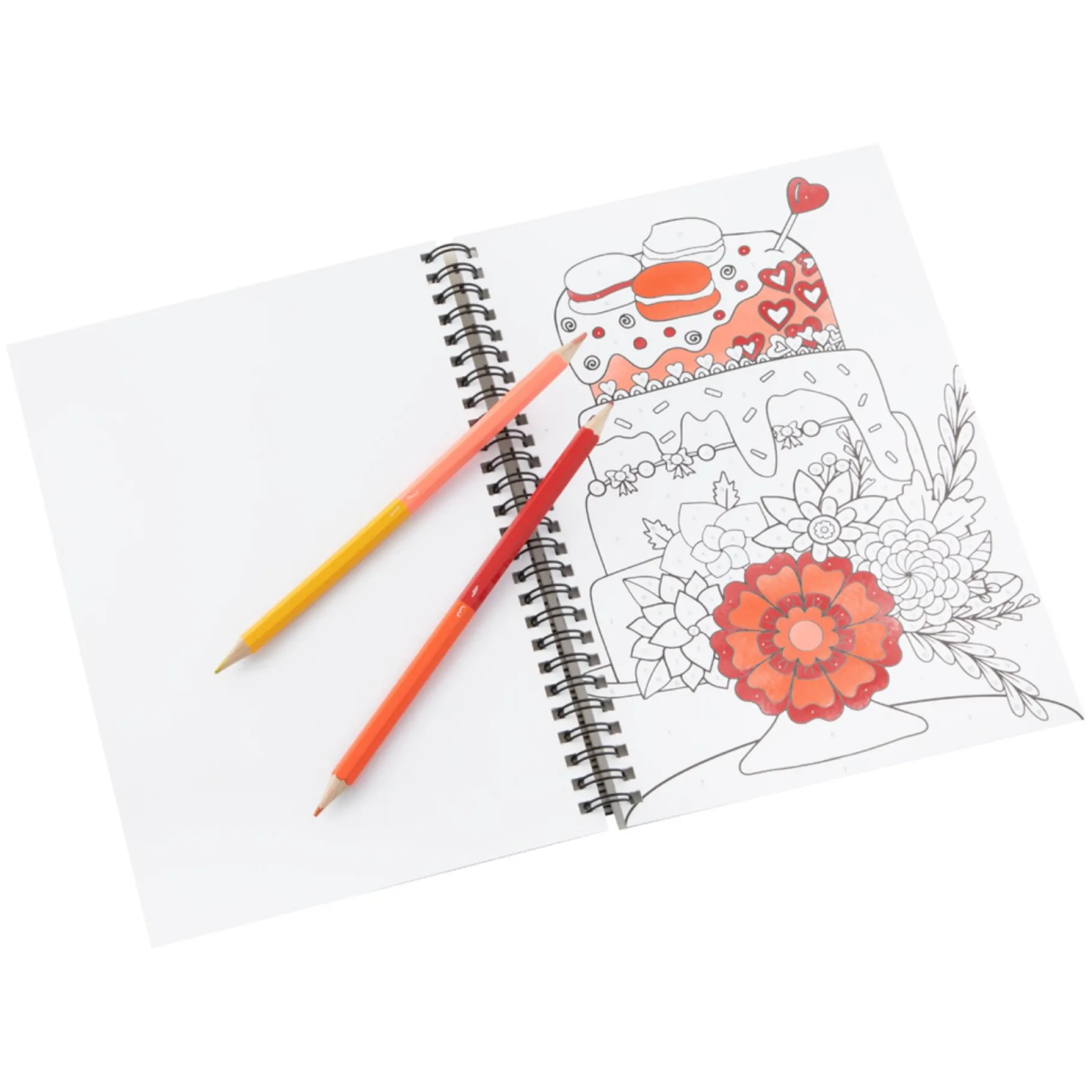 Kleurboeken>Grafix Kleurboek Kleuren Op Nummer Met 6 Potloden