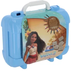 Knutselsets> Kleuren stempel kofferset Vaiana 21-delig