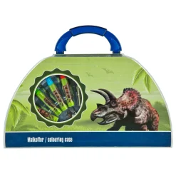 Tekenen / Kleuren> Kleurkoffer 51-delig Dinosaurus
