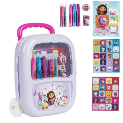 Tekenen / Kleuren> Kleurtrolley Gabby's Dollhouse