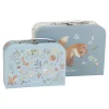 Babyspeelgoed> Kofferset Forest Friends Blue