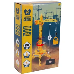 Jongens|Voertuigen>Rapid Wheels Kraan Met Kabelbesturing En Beweegbare Trolley Met Licht