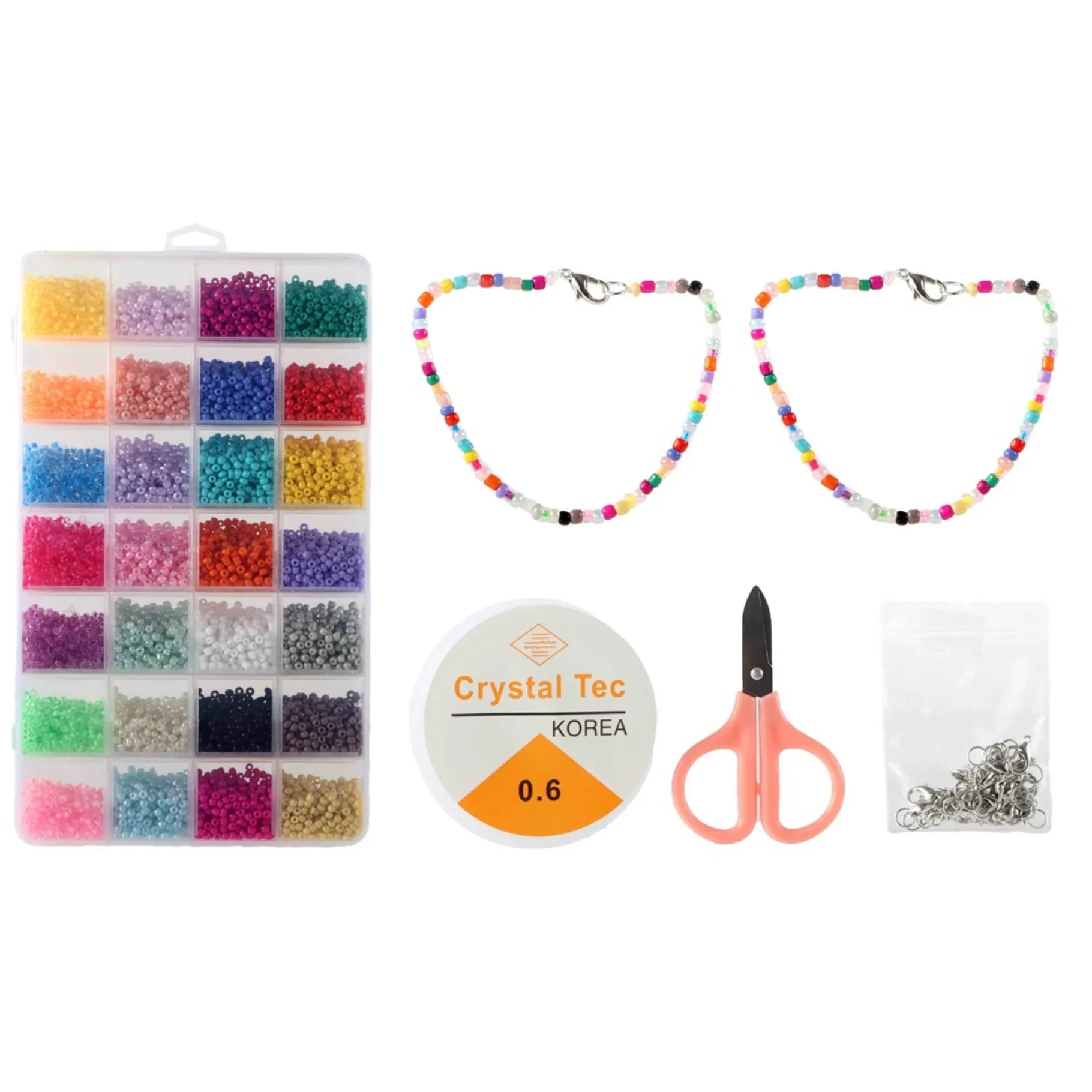 Sieraden Maken> Kralen 28 soorten 350 gram