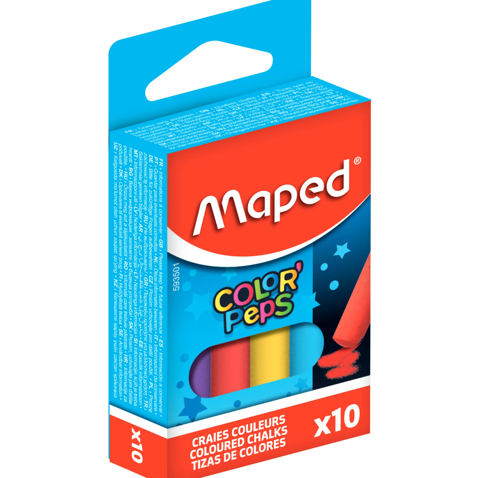 Schoolborden>Maped Krijtbord Lei Set