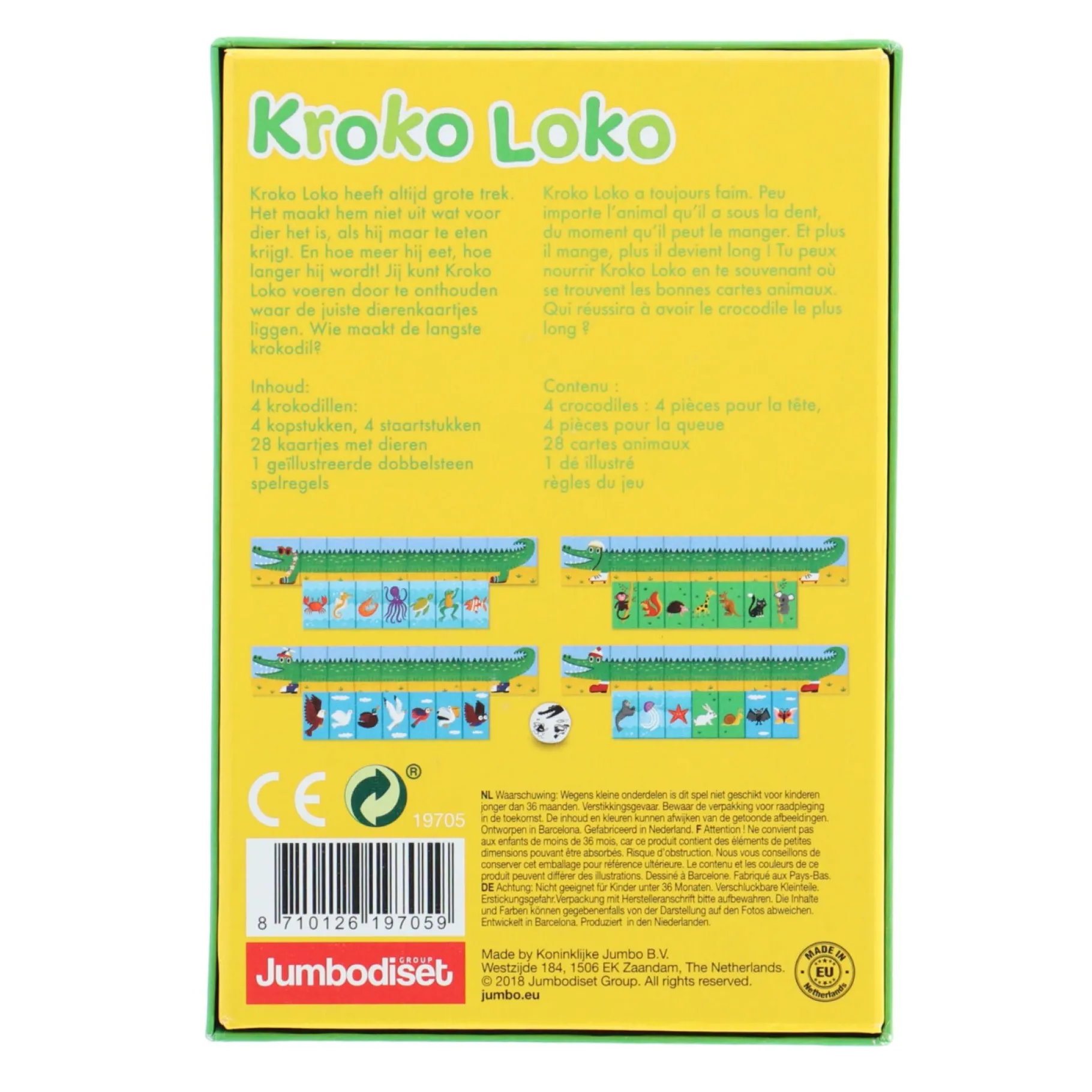 Kinderspellen>Jumbo Kroko Loko - Kinderspel