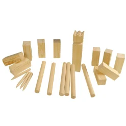 Buitenspellen></noscript> Kubb spel groot hout fsc