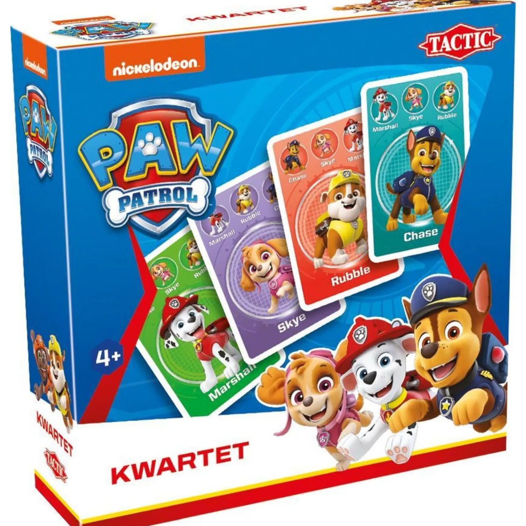 Kwartet>Selecta Kwartet Paw Patrol