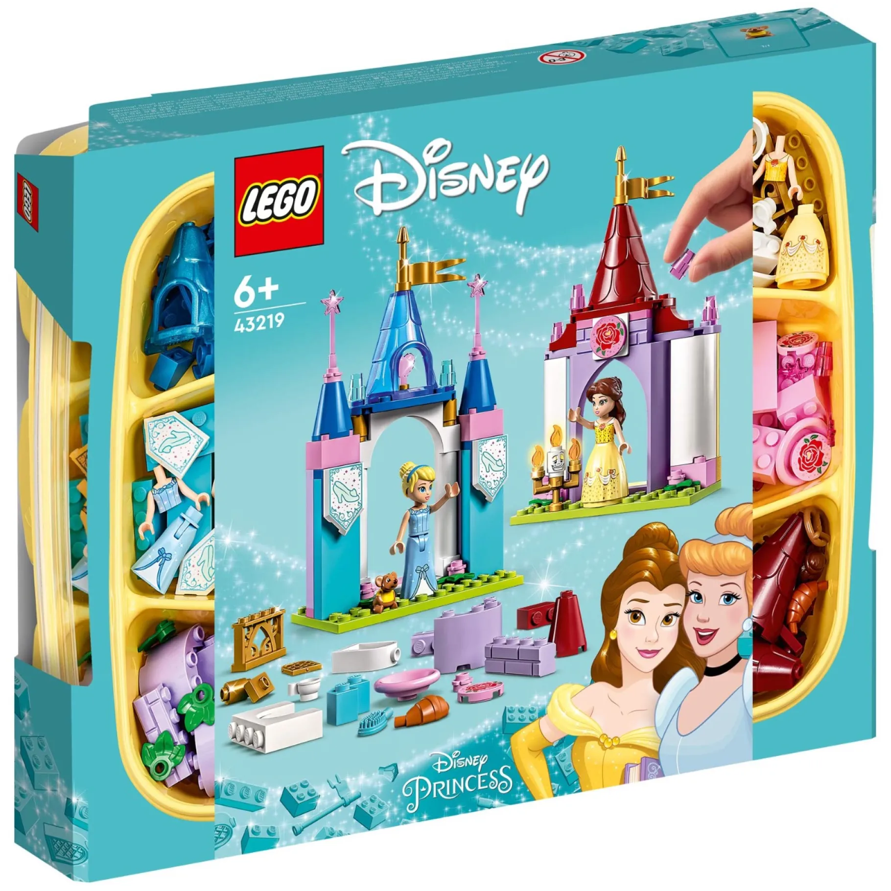 Bouwpakketten|Jongens>LEGO 43219 Disney Princess creatieve kastelen