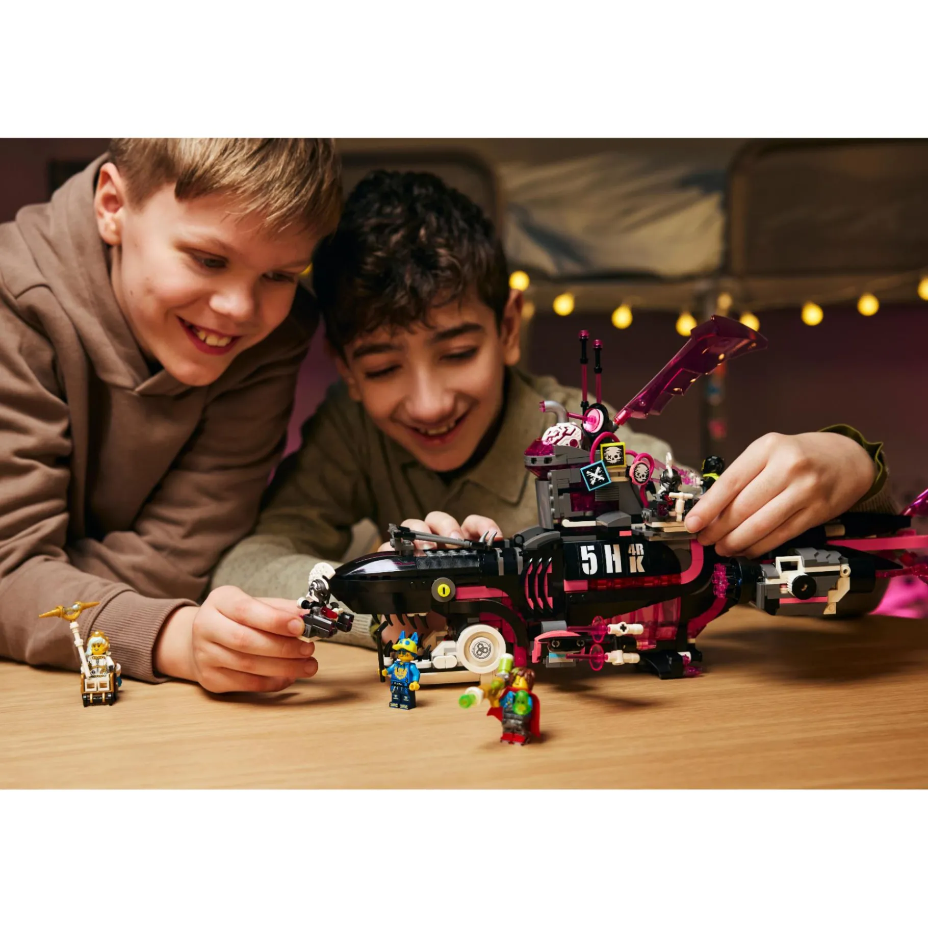 Bouwstenen|Jongens>LEGO 71500 Dreamzzz Nachtmerrie Haaienonderzeeër