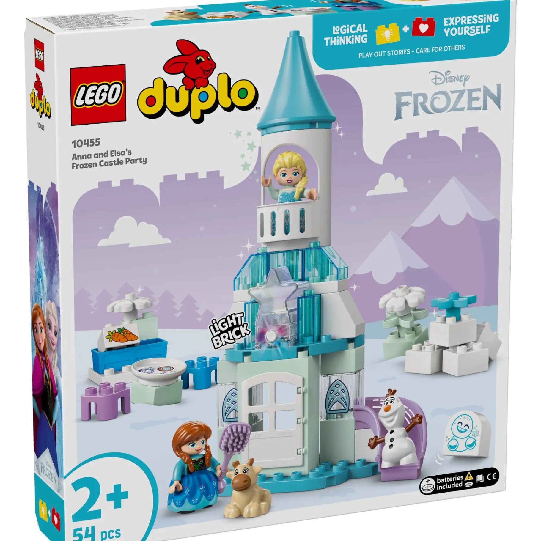 Bouwstenen|Jongens>LEGO 10455 DUPLO Disney Anna En Elsa's Frozen Kasteelfeest