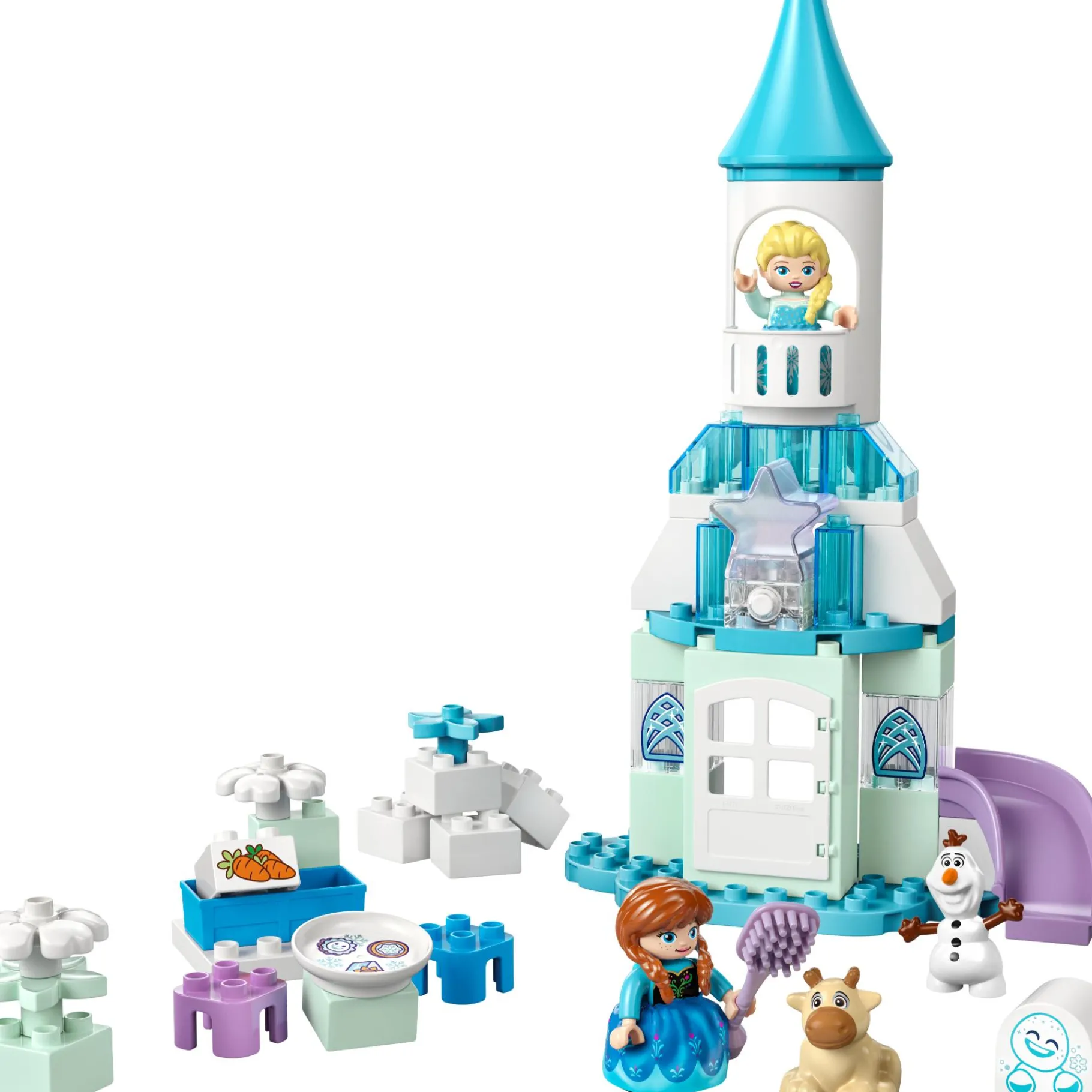 Bouwstenen|Jongens>LEGO 10455 DUPLO Disney Anna En Elsa's Frozen Kasteelfeest