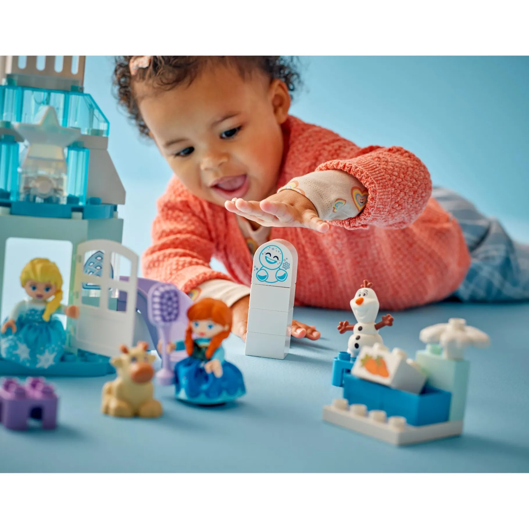 Bouwstenen|Jongens>LEGO 10455 DUPLO Disney Anna En Elsa's Frozen Kasteelfeest