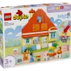Bouwstenen>LEGO 10459 Duplo Huis Bluey Met Geheugenspel