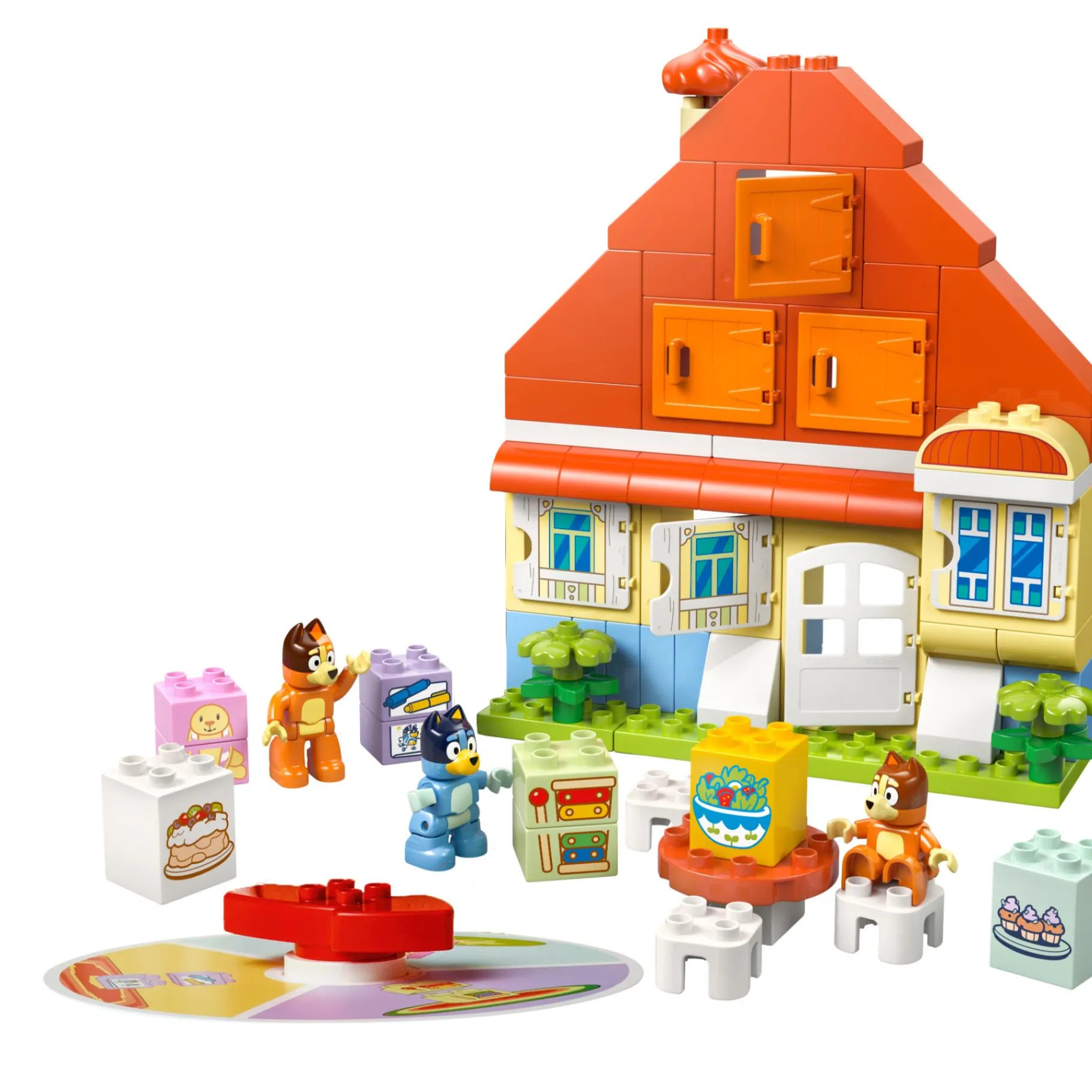 Bouwstenen>LEGO 10459 Duplo Huis Bluey Met Geheugenspel