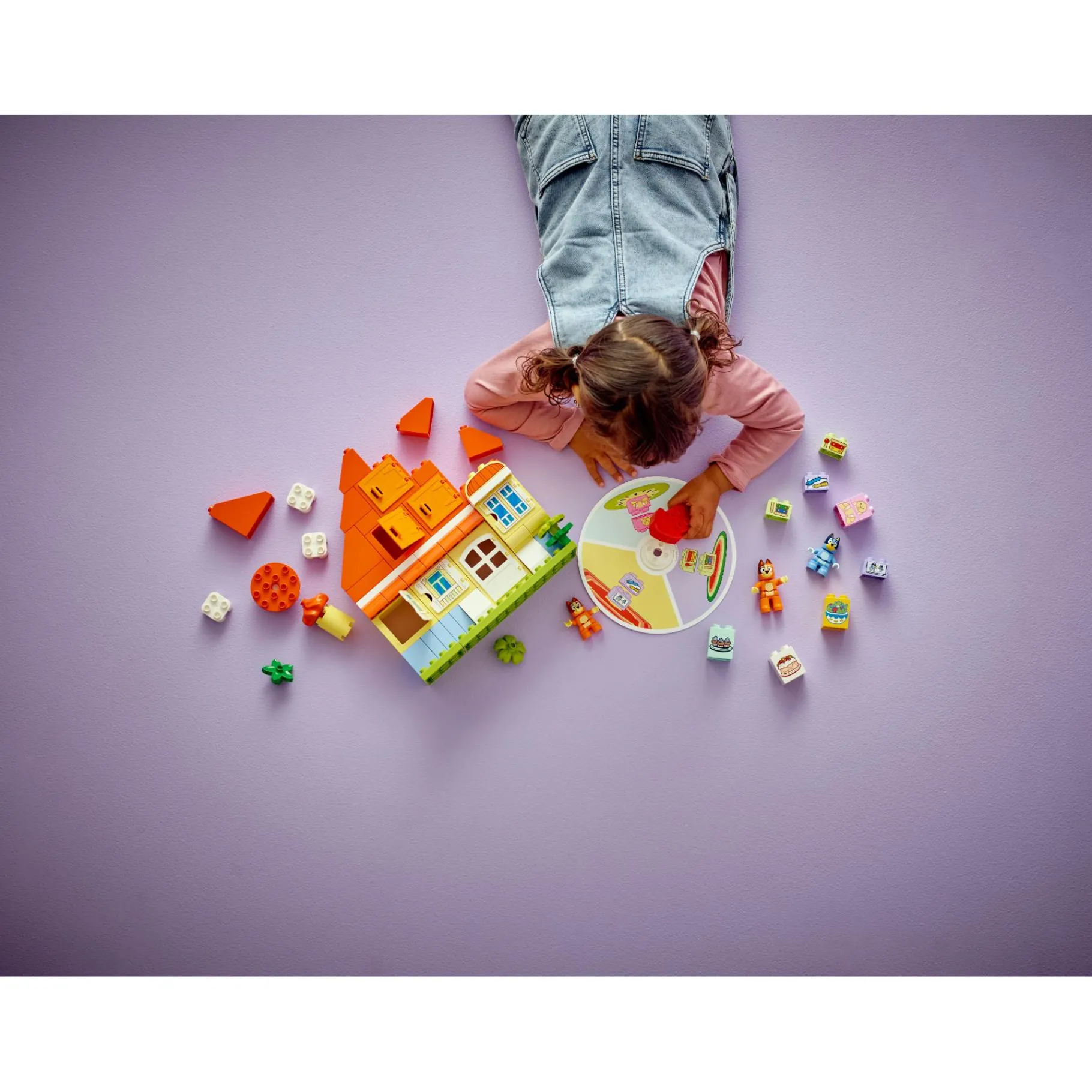 Bouwstenen>LEGO 10459 Duplo Huis Bluey Met Geheugenspel